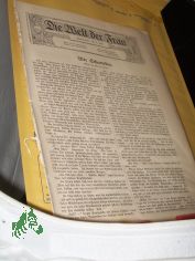 No 7, 1913, Loseblattsammlung mit zahlreichen schwarz wei� Abbildungen