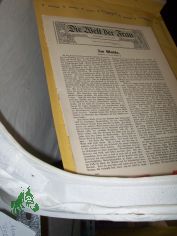 No 27, 1913, Loseblattsammlung mit zahlreichen schwarz wei� Abbildungen