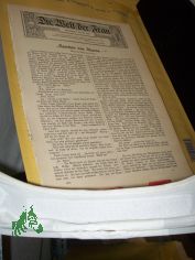 No 35, 1913, Loseblattsammlung mit zahlreichen schwarz wei� Abbildungen