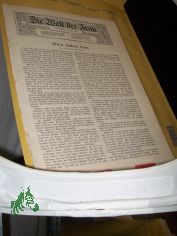 No 36, 1913, Loseblattsammlung mit zahlreichen schwarz wei� Abbildungen