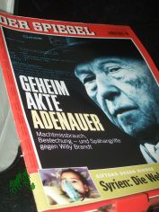 15/2017, Geheimakte Adenauer