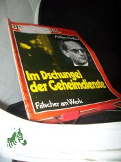 22/1974, Im Dschungel der Geheimdienste