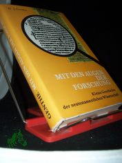 Mit den Augen der Forschung : kleine Geschichte d. neutestamentl. Wiss. / Hans Jochen Genthe