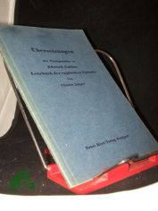 �bersetzungen der �bungsst�cke in Edward Collins Lehrbuch der englischen Sprache