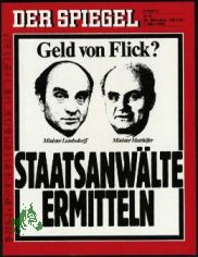 9/1982, Staatsanw�lte ermitteln, geld von Flick