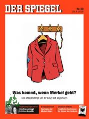 40/2018, Was kommt wenn Merkel geht