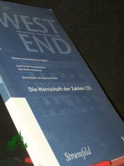 WestEnd. Neue Zeitschrift f�r Sozialforschung: Die Herrschaft der Zahlen (2)