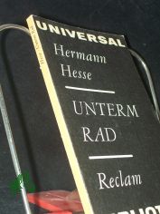 Unterm Rad : Erz�hlung / Hermann Hesse