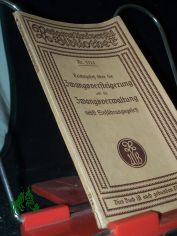 Reichsgesetz [Gesetz] �ber die Zwangsversteigerung und die Zwangsverwaltung nebst Einf�hrungsgesetz (Fassung d. Bekanntmachg vom 20. Mai 1898) : Textausg. mit kurzen Anm. u. Sachreg.
