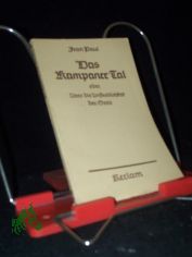 Das Kampaner Tal oder �ber die Unsterblichkeit der Seele / Jean Paul