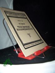 Maschinelle Handwerkzeuge / Hellmuth Graf
