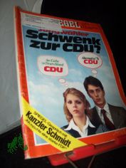 15/1976 JUNGW�HLER SCHWENK ZUR CDU?