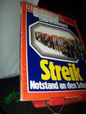40/1975 Streik Notstand an den Schulen