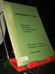 Jahresbericht 1988, Fachbereich Landwirtschaft. Fachgebiet: Methoden des alternativen Landbaus
