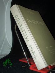 Talleyrand / E. W. Tarl�. [Aus d. Russ. von Richard Ullrich]