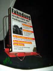 Fahndung : grosse F�lle der Volkspolizei / Wolfgang Mittmann