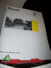 30/31 1983 Bauen aus anderem Geist
