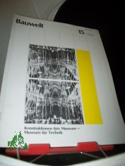 15/1983 Konstruktionen f�rs Museum Museum f�r Technik