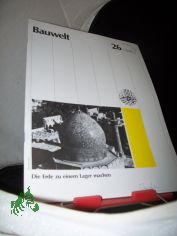 26/1986 Die Erde zu einem Lager machen