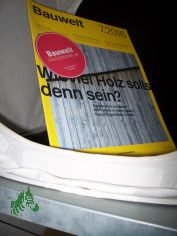 7/2016 Wieviel Holz solls denn sein