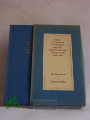 Freund, so du etwas bist, so bleib doch ja nicht stehn: man mu� aus einem Licht fort in das andre gehn : Spruchsammlg / Heinrich Tieck