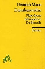 K�nstlernovellen / Heinrich Mann. Nachw. von Heide Eilert