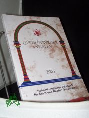 Quedlinburger Annalen , 2003