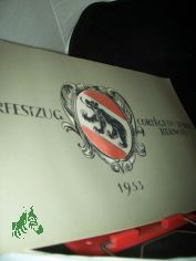 Bernerfestzug - Cort�ge du jubile bernois. 1953 deutsch/franz�sische Ausgabe