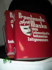 Prominente ohne Maske, 2 B�nde