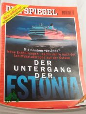 1/2000, Der Untergang der Estonia - Mit Bomben versenkt? Neue Enth�llungen - sechs Jahre nach der Schiffskatastrophe auf der Ostsee