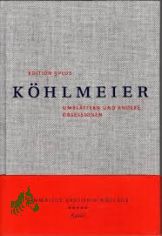 Umbl�ttern und andere Obsessionen. Einmalibe Exklusivauflage f�r Edition 5 Plu