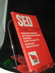 Bericht des Zentralkomitees der Sozialistischen Einheitspartei Deutschlands an den IX. Parteitag der SED : IX. Parteitag d. SED, Berlin, 18.-22. Mai 1976 / Berichterstatter Erich Honecker