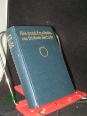 Also sprach Zarathustra : Ein Buch f�r Alle u. Keinen / Von Friedrich Nietzsche
