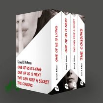 Vier B�nde im Taschenbuch-Schuber: One of us is lying, One of us is next, Two can keep a secret, The Cousins