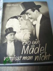 Nummer 1914, 1933, So ein M�del vergisst man nicht