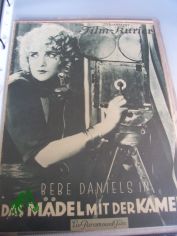 Nummer 1185, 1929, Das M�del mit der Kamera, mit Bebe Daniels