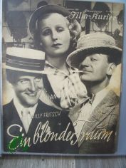 Nummer 1834, 1932, Ein blonder Traum mit Lilian Harvey Willy Fritsch und Willi Forst