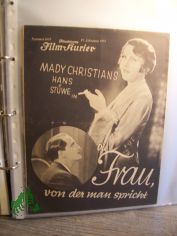 No 1613, 1931, Frau, von der man spricht mit Mady Christians und Hans St�we