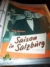 No 5904, Peter Alexander in Saison in Salzburg