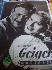 No 302, Der Hofrat Geiger, Mariandl