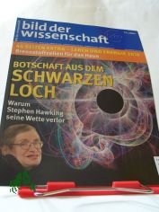 Botschaft aus dem schwarzen Loch, warum Stephen Hawking seine Wetter verlor